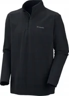 Bluzy męskie - Columbia Columbia Klamath Range II Half Zip Fleece 1352472010 Czarne S - miniaturka - grafika 1