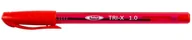 Długopisy - Długopis Today''s Tri X Color czerwony - miniaturka - grafika 1