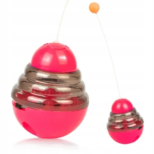 Interaktywna zabawka dla kota WAŃKA WSTAŃKA na smaczki piłeczka piłka - Zabawki dla kotów Interaktywna zabawka dla kota WAŃKA WSTAŃKA na smaczki piłeczka piłka - Zabawki dla kotów - miniaturka - grafika 1