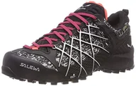 Moda i Uroda OUTLET - Salewa damskie półbuty trekkingowe Wildfire Gore-Tex, czarne/białe - miniaturka - grafika 1