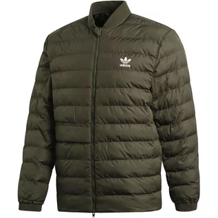 Kurtki męskie - Kurtka męska Adidas SST Outdoor zielony DJ3193, rozmiar S - grafika 1