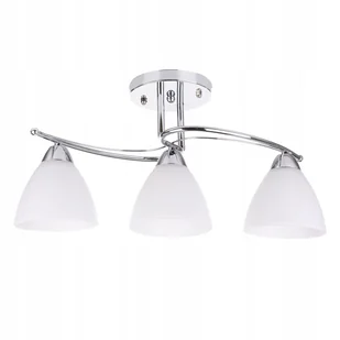 Lampa żyrandol Alladyn 3 sufitowa plafon chrom - Lampy sufitowe - miniaturka - grafika 1
