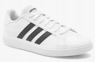 Sneakersy damskie - Adidas Buty Damskie Sneakersy Grand Court Base 2.0 Białe 41 1/3 Eu - miniaturka - grafika 1
