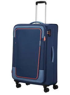 Walizka duża poszerzana American Tourister Pulsonic - combat navy - Walizki - miniaturka - grafika 3