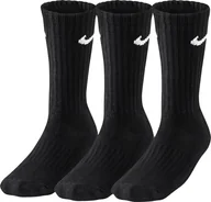 Skarpetki damskie - Skarpety NIKE Długie CZARNE Sportowe 3-PAK Męskie - miniaturka - grafika 1