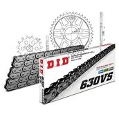 Części motocyklowe - Zestaw łańcuchów DID stal 630VS / 88 bez końca do Kawasaki Z LTD Belt Drive GP 750 ccm rok prod. 1982-1985 - miniaturka - grafika 1