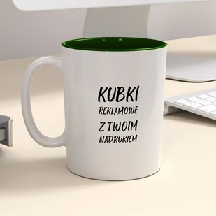 Firmowy kubek reklamowy - CLASSIC z kolorowym wnętrzem - Kubki - miniaturka - grafika 1