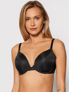 Biustonosze - Calvin Klein Underwear Biustonosz push-up 000QF5613E Czarny - grafika 1