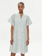 Sukienki - Bruuns Bazaar Sukienka letnia Julia BBW3948 Niebieski Relaxed Fit - miniaturka - grafika 1