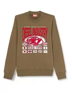 Bluzy męskie - Diesel Męska bluza z okrągłym dekoltem, 5af-0jfav, M - miniaturka - grafika 1