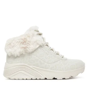 Trzewiki Skechers Uno Lite 310362L NAT Beżowy - Buty dla dziewczynek - miniaturka - grafika 1