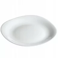 Talerze - Talerz płytki 28 cm, biały - miniaturka - grafika 1