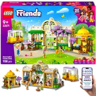 Klocki - Magiczny Świat Kwiatów i Przyjaźni LEGO Friends Kawiarnia z Tramwajem - Model 2w1 Dla Dzieci Dziewczynki Córki + EBOOK-2 - miniaturka - grafika 1