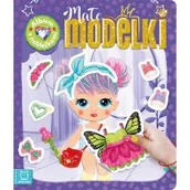 Pozostałe książki - Małe modelki. Album z naklejkami - miniaturka - grafika 1
