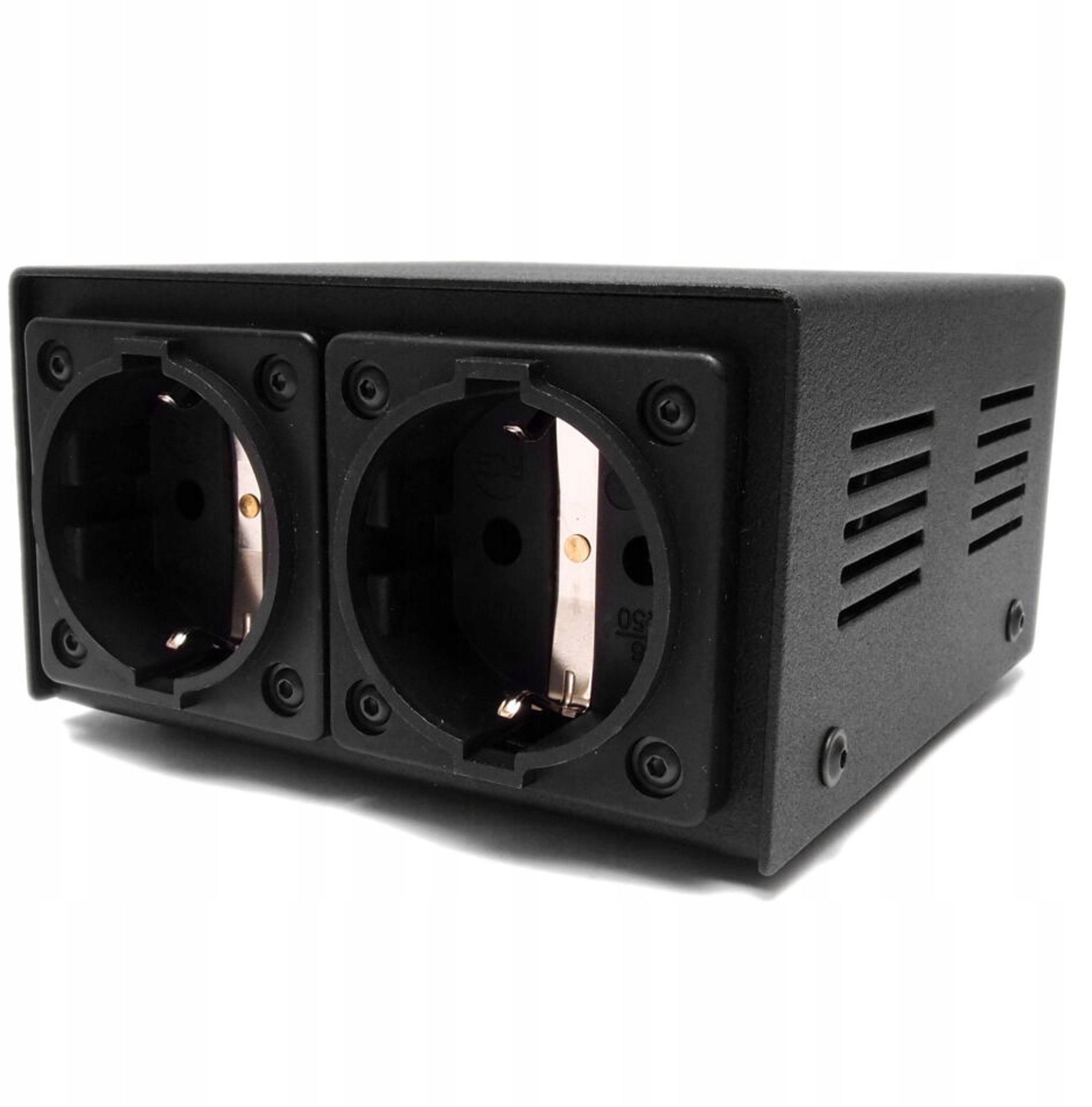 Tomanek TAP2+ - dwugniazdowy filtr sieci zasilającej +DC Blocker / listwa