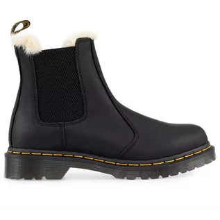 Glany męskie - Buty Dr Martens Faux Fur Lined Chelsea 21045001 - czarne - grafika 1