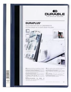 DURAPLUS skoroszyt prezentacyjny A4 Durable - Teczki i skoroszyty - miniaturka - grafika 1
