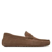 Mokasyny męskie - Mokasyny BOSS Noel_Mocc_sdpeb 50541750 Beżowy - miniaturka - grafika 1