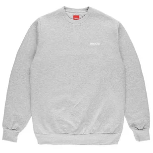 Bluza Prosto Klasyk Crewneck Humb KL222MSWE1093 - szara - Bluzy sportowe męskie - miniaturka - grafika 1