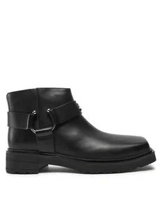 Patrizia Pepe Botki 2Y0032/L078-K103 Czarny - Botki damskie - miniaturka - grafika 1