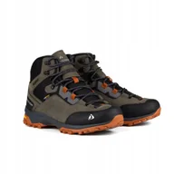 Buty trekkingowe męskie - Buty Trekkingowe Męskie Bergson Moko MID Khaki/Orange rozmiar 44 - miniaturka - grafika 1