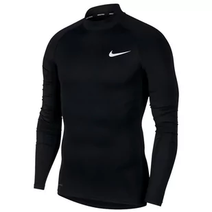 Nike, Koszulka męska, M NP Top LS Tight Mock BV5592 010, czarny, rozmiar XXL - Koszulki sportowe męskie - miniaturka - grafika 1