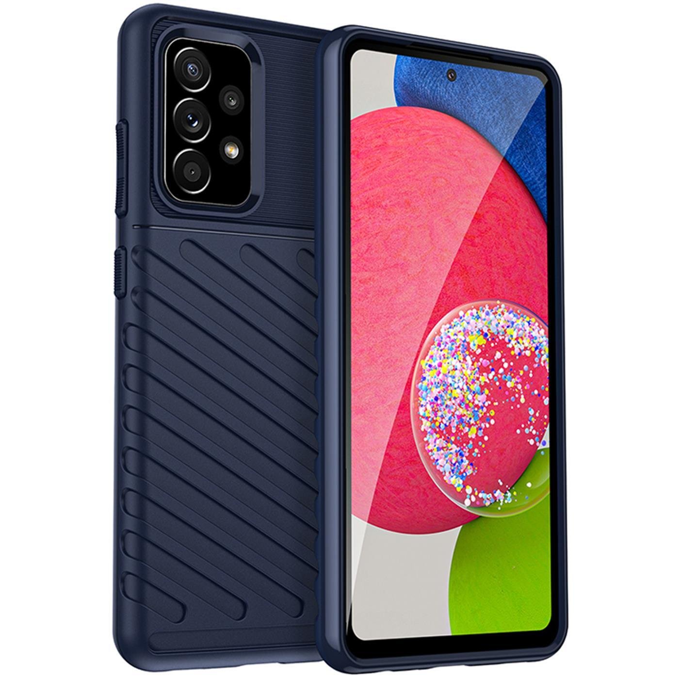Etui na telefon komórkowy Samsung Galaxy A52 / A52s pokrowiec Thunder Case TPU antypoślizgowy pokrowiec ochronny