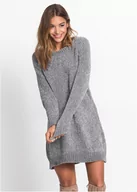 Sukienki - Sukienka dzianinowa oversize z szenili - bonprix - miniaturka - grafika 1