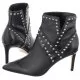 Botki damskie - Guess Botki Danina Stivaletto Black FL8DNN LEA10 (GU212-a) - grafika 1