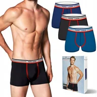 Majtki męskie - Bokserki męskie 3 PARY PIERRE CARDIN PCM127 - M - miniaturka - grafika 1