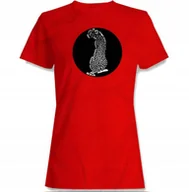 Koszulki i topy damskie - Koszulka damska PANTERKA-004 czerwona r.S - miniaturka - grafika 1