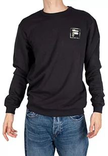 FILA Męska bluza Broundry Crew Sweat Sweat, Moonless Night, XXL - Bluzy męskie - miniaturka - grafika 1