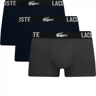 Majtki męskie - Lacoste Bokserki 3-pack - grafika 1