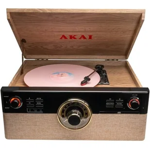 AKAI ATT-300CC Drewno - Gramofony - miniaturka - grafika 1