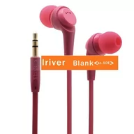 Słuchawki - iRiver Blank SC-10E różowe - miniaturka - grafika 1