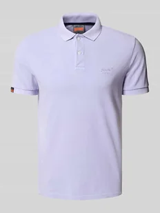 Koszulka polo o kroju regular fit z wyhaftowanym logo - Koszulki męskie - miniaturka - grafika 1
