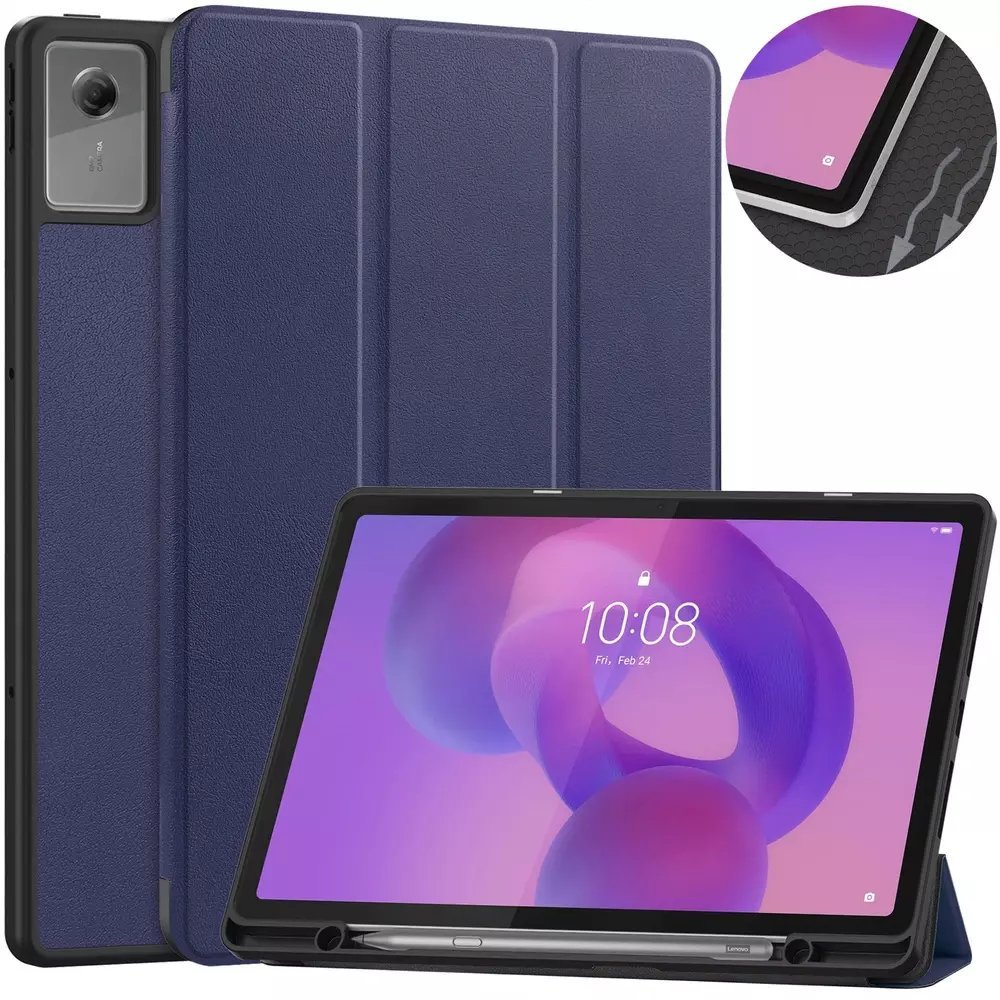 Etui na tablet 4kom.pl Etui do Lenovo Idea Tab Plus 12.1 2025 TB361FU TB361ZU slot na rysik SMART