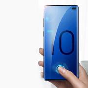 Szkła hartowane na telefon - Wozinsky Tempered Glass UV szkło hartowane UV 9H Samsung Galaxy S10 Plus (in-display fingerprint sensor friendly) - szkło bez kleju i lampki LED - miniaturka - grafika 1