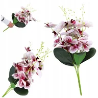 Sztuczne kwiaty - Sztuczne Kwiaty Jak Żywe Dekoracyjne Na Cmentarz Bukiety Storczyk Na Balkon - miniaturka - grafika 1