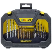 Wiertła - Stanley Kpl. Mieszany w Mocnej Kasecie 30szt. STA7183 - miniaturka - grafika 1