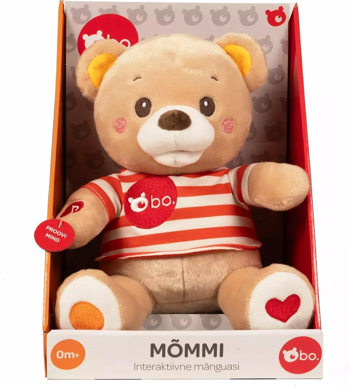 Vtech bo. Interactive toy bear In Estonian lang.