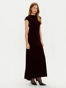 MAX&Co. Sukienka wieczorowa 2426626025200 Bordowy Regular Fit - Sukienki - miniaturka - grafika 1