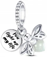 Bransoletki - CHARMS ŚWIECĄCY W CIEMNOŚCI ŚWIETLIK ROBACZEK ŚWIĘTOJAŃSKI BEADS ORYGINALNY - miniaturka - grafika 1