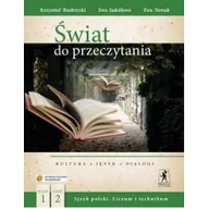 Podręczniki dla liceum - Stentor Biedrzycki Krzysztof, Jaskółowa Ewa, Nowak Ewa Świat do przeczytania. Klasa 1. Podręcznik. Część 2 - miniaturka - grafika 1