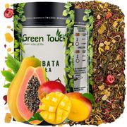 Herbata - Zielona Herbata Rajski Ptak Mango Papaja Liściasta - miniaturka - grafika 1