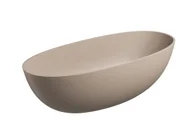 Wanny - Omnires Wanna wolnostojąca Shell M+ 175x78 cm owalna kompozyt dune beige mat SHELL175WWDB - miniaturka - grafika 1