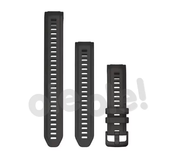 Garmin Change Silicone Watch Band 20mm, szary 2022 Akcesoria do zegarków 010-13104-00