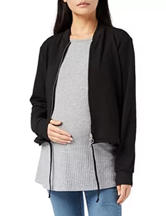 SUPERMOM Damska kurtka Ls czarny kardigan ciążowy, Czarny (czarny P), 32 PL - Swetry damskie - miniaturka - grafika 1