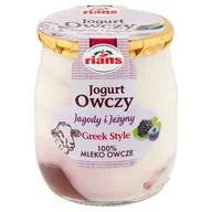 Kefiry, jogurty, maślanki - Rians - Jogurt owczy o smaku jagody i jeżyny - miniaturka - grafika 1