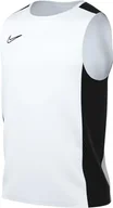 Koszulki sportowe męskie - NIKE Top Sleeveless dla mężczyzn, White/Black/Black, M - miniaturka - grafika 1